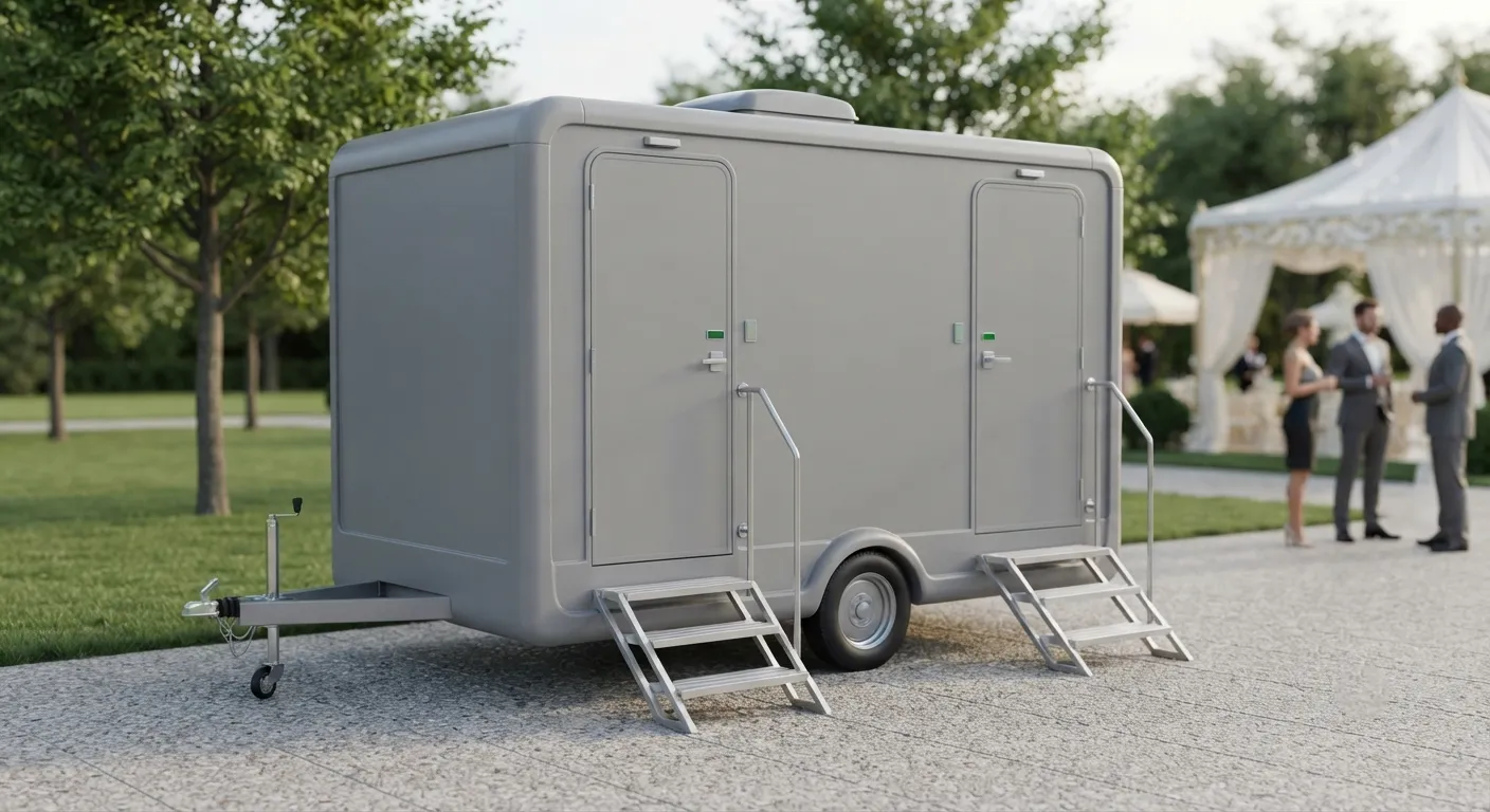 2 Stall Restroom Trailer in Vallejo, CA