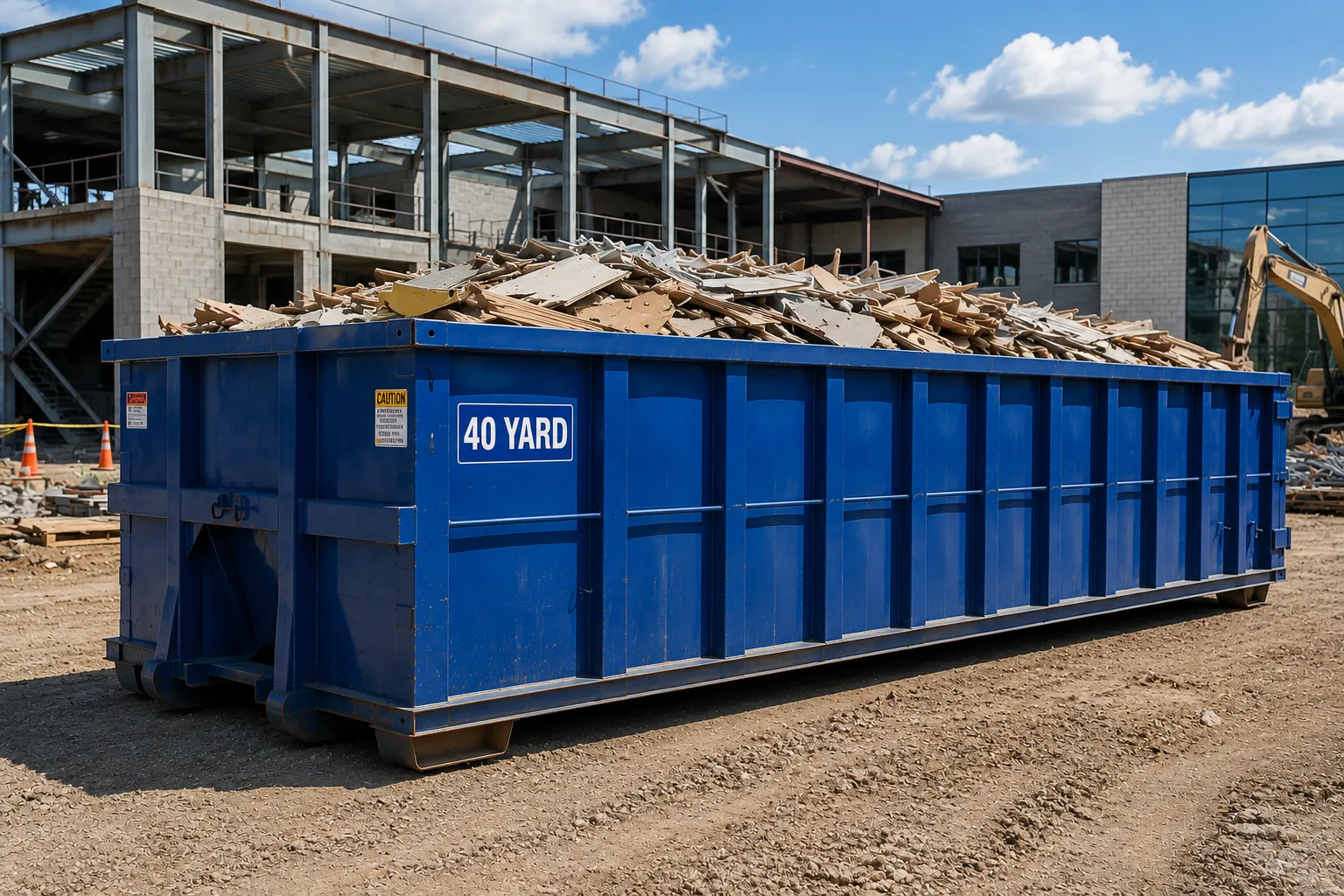 40 Yard Dumpster Rental in Vallejo, CA