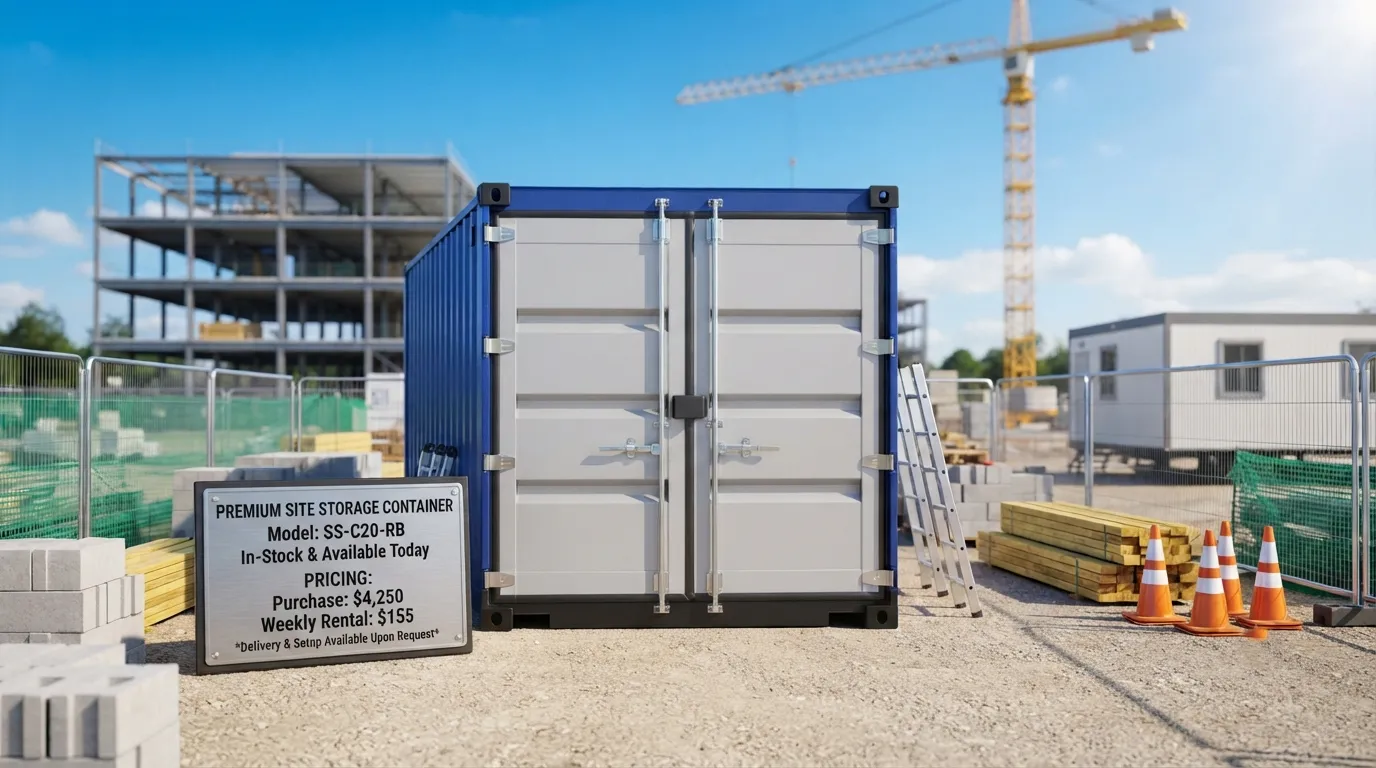Storage Container Rental Cost in Vallejo, CA